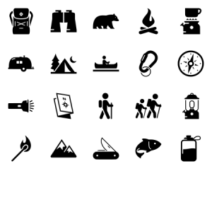 Camping Icons 