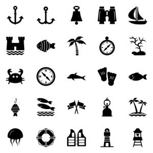 Sea Glyph Black 