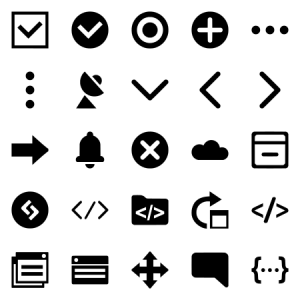 Browser Ui Small Size Optimized Set 