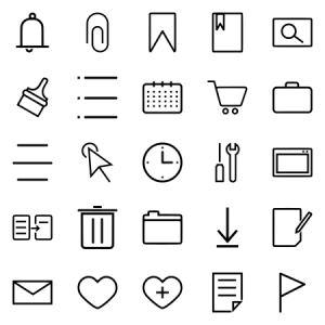 Interface Linear Black 