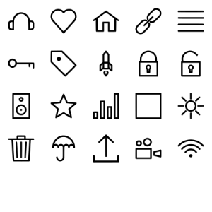 Most Useful Icons 