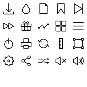 Most Useful Icons 