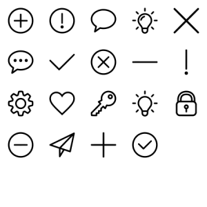 Outline Ui Icons 