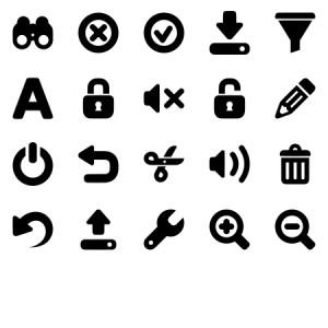Toolbar Icons 