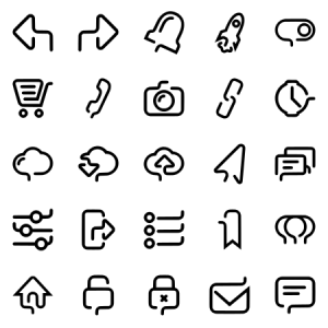 Social Interface Pixel Perfect 