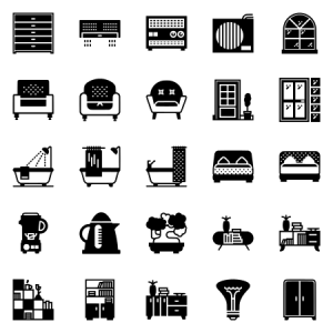 Smashicons Households Solid 