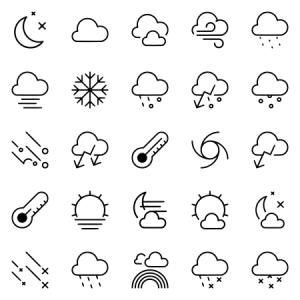 Weather Icons 