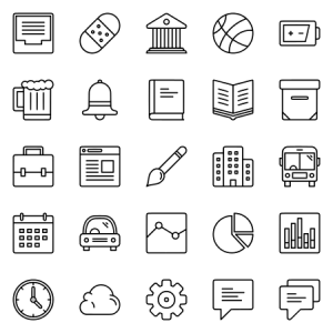 Line Icons Large Version 