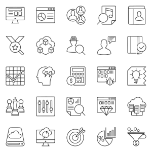 Outline Seo Icons 