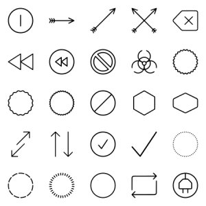 Unigrid Symbols Arrows 