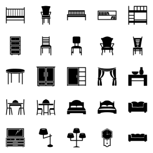 Furniture Glyph 