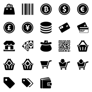Proglyphs Shopping And Finance 