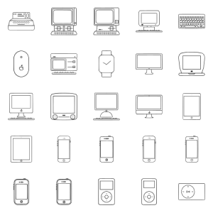 Apple Products Icons 