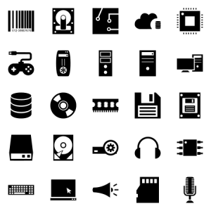 Computer Hardware Glyph 