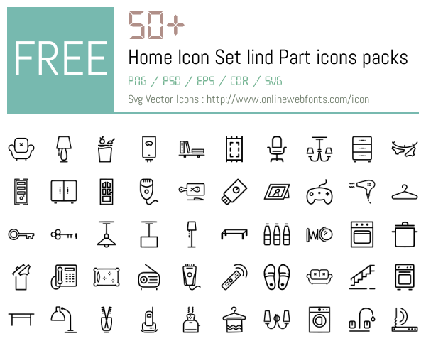 Home Contents Icon +50 Home Icon Set Iind Part Icons Packs Free Downloads - OnlineWebFonts.COM