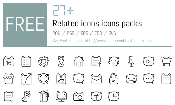 Download Icon Examples +27 Related icons Icons Packs Free Downloads - OnlineWebFonts.COM