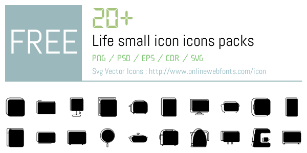 +20 Life small icon Icons Packs Free Downloads - OnlineWebFonts.COM