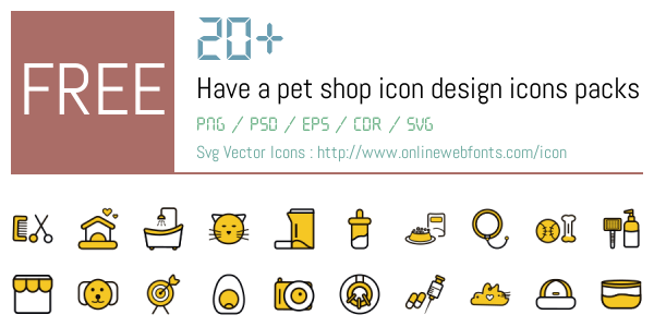 +20 Have a pet shop icon design Icons Packs Free Downloads ...
