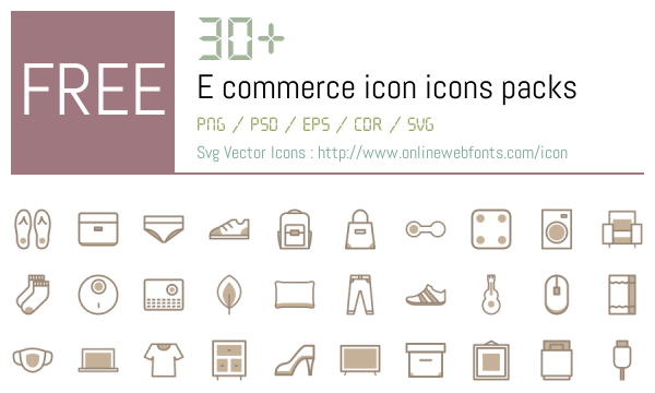 +30 E commerce icon Icons Packs Free Downloads - OnlineWebFonts.COM
