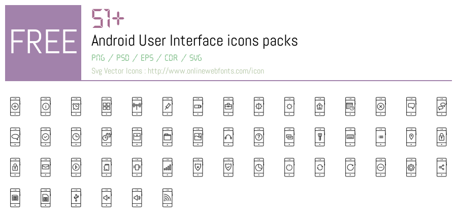 +51 Android User Interface Svg Animations Packs Free Downloads ...