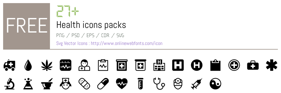 +27 Health Svg Animations Packs Free Downloads - OnlineWebFonts.COM