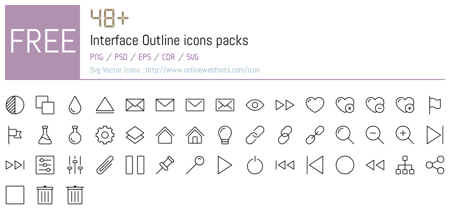 +48 Interface Outline Svg Animations Packs Free Downloads ...