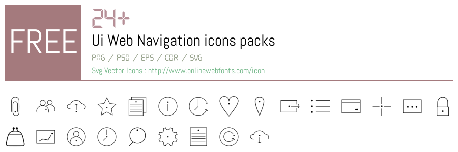 +24 Ui Web Navigation Svg Animations Packs Free Downloads ...