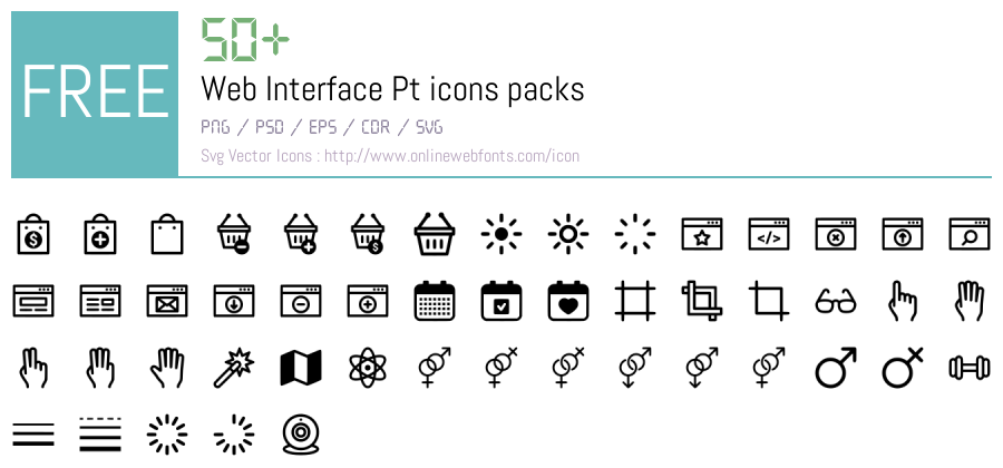 +50 Web Interface Pt Svg Animations Packs Free Downloads ...