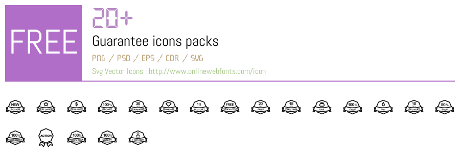 +20 Guarantee Svg Animations Packs Free Downloads - OnlineWebFonts.COM