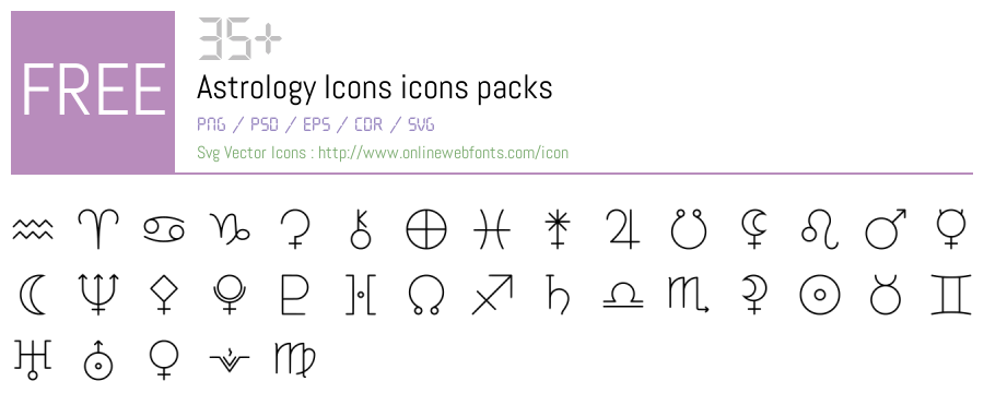 +35 Astrology Icons Svg Animations Packs Free Downloads ...