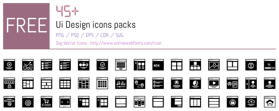 +45 Ui Design Svg Animations Packs Free Downloads - OnlineWebFonts.COM