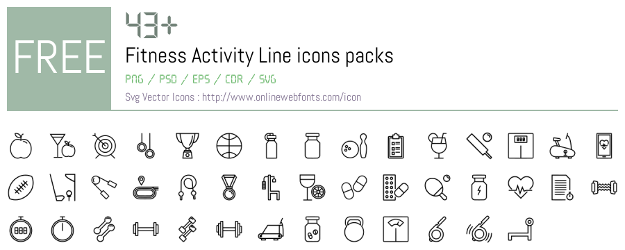 +43 Fitness Activity Line Svg Animations Packs Free Downloads ...