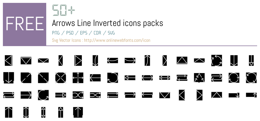 +50 Arrows Line Inverted Svg Animations Packs Free Downloads ...
