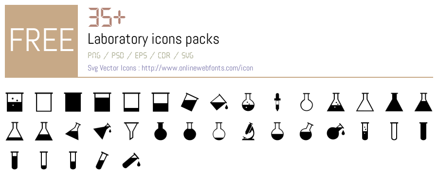 +35 Laboratory Svg Animations Packs Free Downloads - OnlineWebFonts.COM