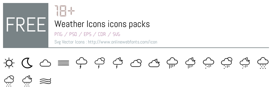Weather Csv Icon +18 Weather Icons Svg Animations Packs Free Downloads - OnlineWebFonts.COM
