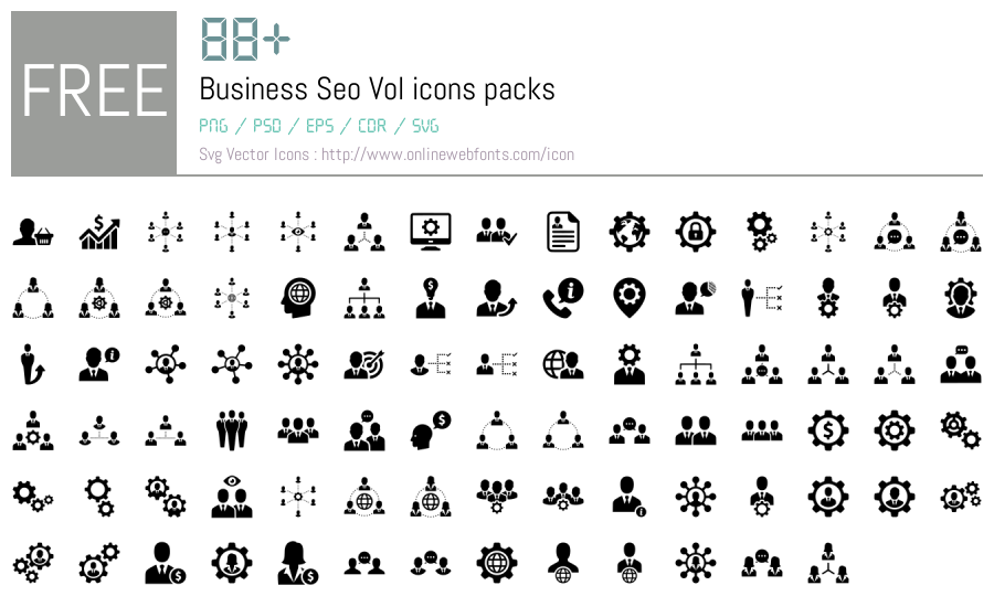 +88 Business Seo Vol Svg Animations Packs Free Downloads ...