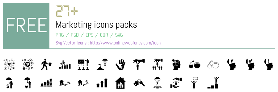 +27 Marketing Svg Animations Packs Free Downloads - OnlineWebFonts.COM