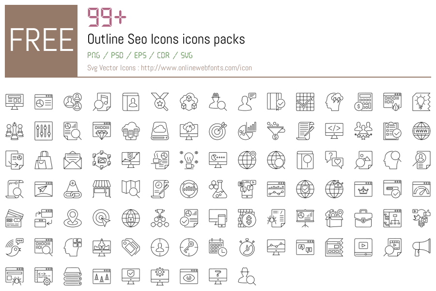 +99 Outline Seo Icons Svg Animations Packs Free Downloads ...