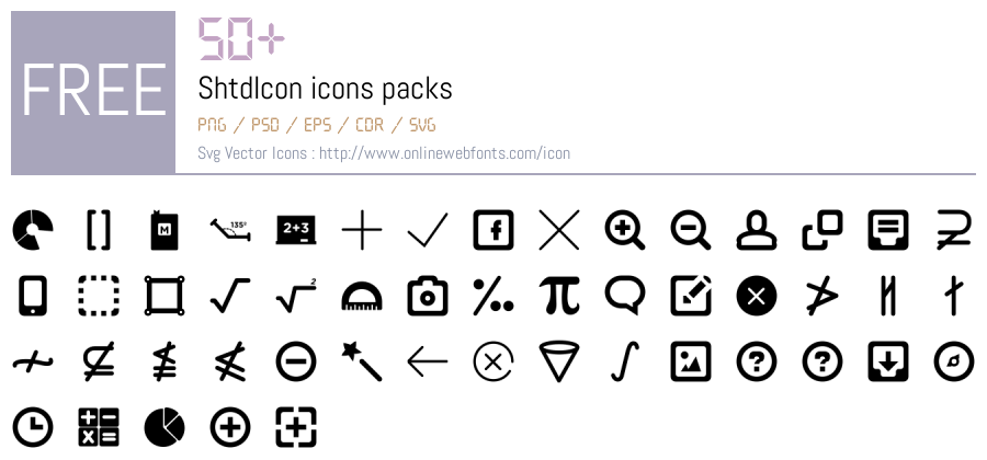 +50 ShtdIcon Svg Animations Packs Free Downloads - OnlineWebFonts.COM