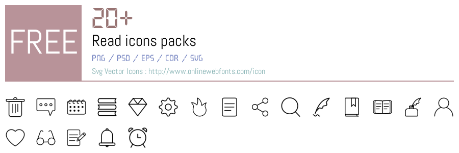 +20 Read Svg Animations Packs Free Downloads - OnlineWebFonts.COM