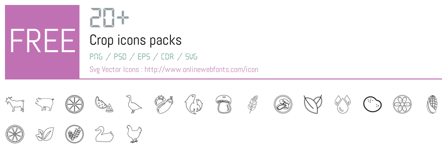 +20 Crop Svg Animations Packs Free Downloads - OnlineWebFonts.COM