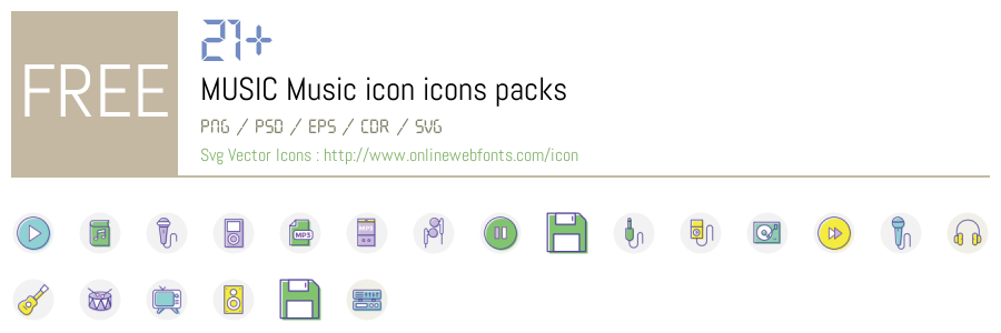 +21 MUSIC Music icon Svg Animations Packs Free Downloads ...