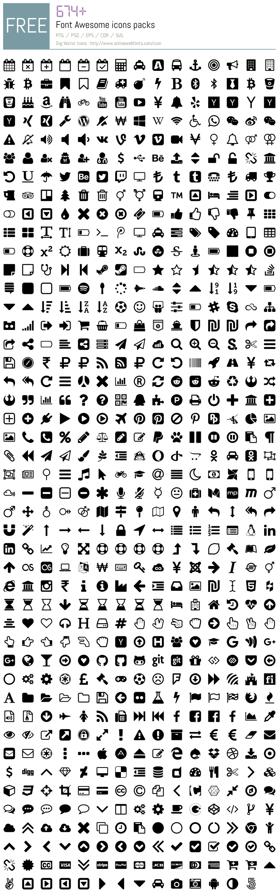 +674 Font Awesome Svg Animations Packs Free Downloads - OnlineWebFonts.COM