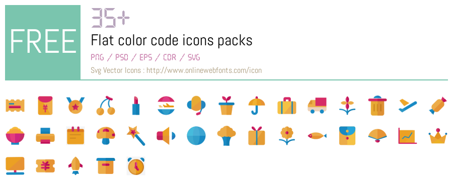 +35 Flat color code Svg Animations Packs Free Downloads ...
