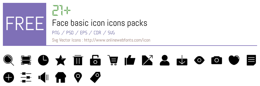 +21 Face basic icon Svg Animations Packs Free Downloads ...