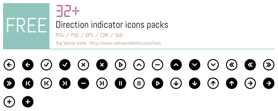 +32 Direction indicator Svg Animations Packs Free Downloads ...