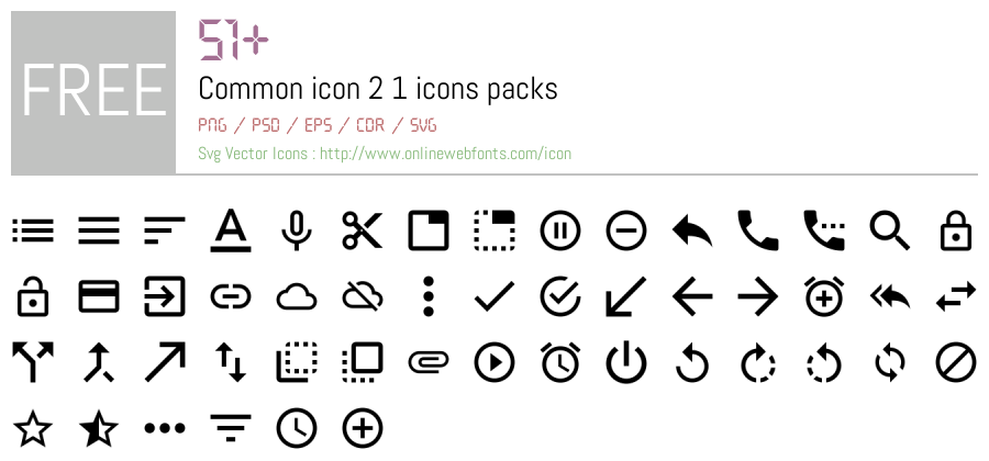 +51 Common icon 2 1 Svg Animations Packs Free Downloads ...
