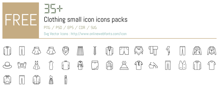 +35 Clothing small icon Svg Animations Packs Free Downloads ...