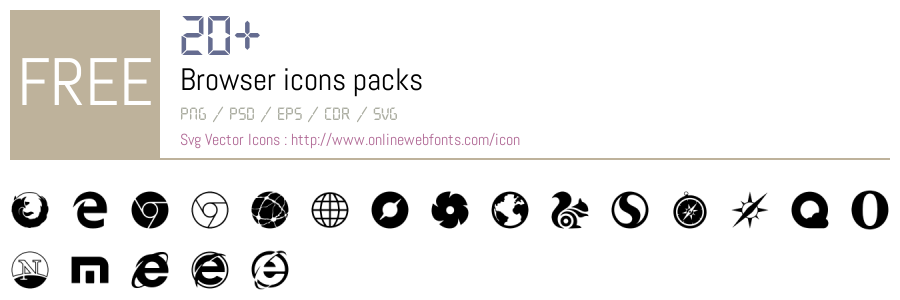 +20 Browser Svg Animations Packs Free Downloads - OnlineWebFonts.COM