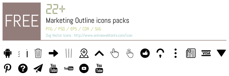 +22 Marketing Outline Svg Animations Packs Free Downloads ...